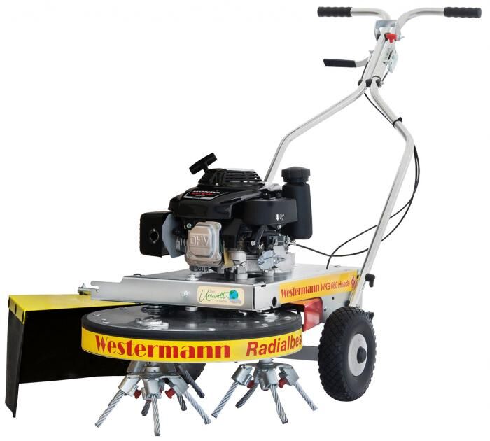 Westermann WKB 330 Loncin benzinmotoros körkefés gyomirtó seprőgép Westermann WKB 330 Loncin benzinmotoros körkefés gyomirtó seprőgép